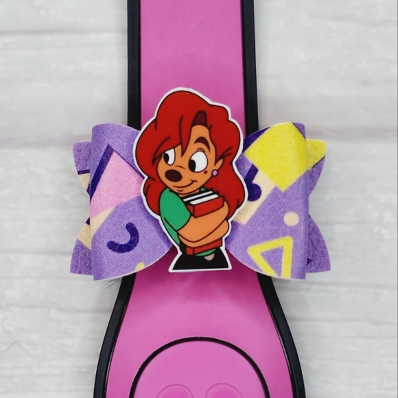 Roxanne Goofy Movie Band Bow - Picture 1 of 1